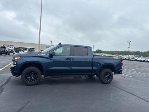 Northsky Blue Metallic 2022 Chevrolet Silverado 1500 Limited Custom Trail Boss