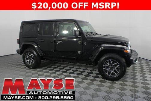 black clearcoat 2026 Jeep Wrangler Sahara
