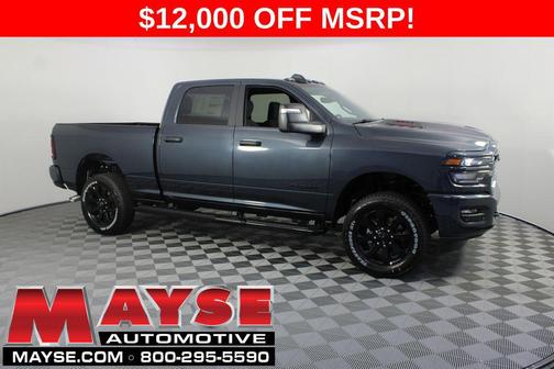 Forged Blue Metallic 2026 RAM 2500 Big Horn Crew Cab 4x4 6'4' Box