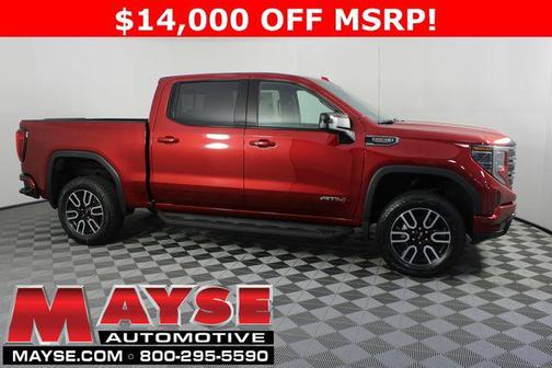 Volcanic Red Tintcoat 2026 GMC Sierra 1500 AT4
