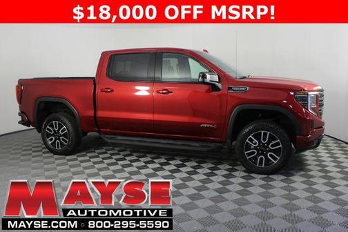 Volcanic Red Tintcoat 2026 GMC Sierra 1500 AT4