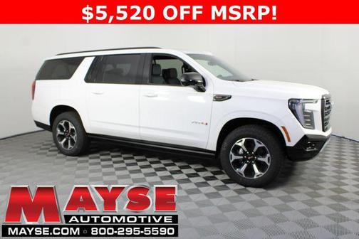 Summit White 2026 GMC Yukon XL 4WD AT4