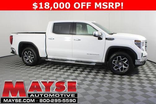 Summit White 2026 GMC Sierra 1500 SLT