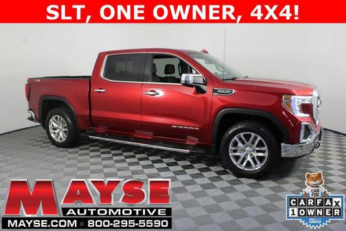 Cayenne Red Tintcoat 2021 GMC Sierra 1500 SLT