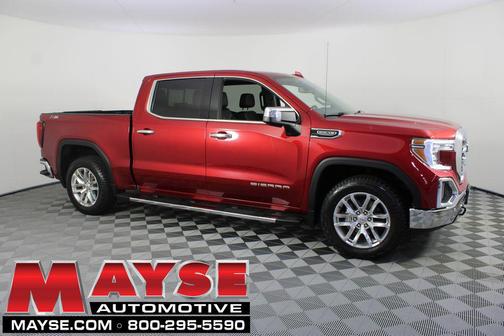 Cayenne Red Tintcoat 2021 GMC Sierra 1500 SLT