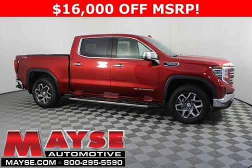 Volcanic Red Tintcoat 2026 GMC Sierra 1500 SLT