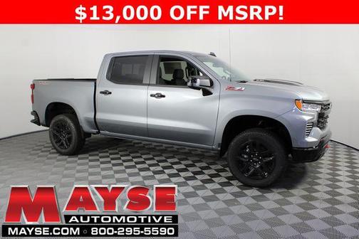 Sterling Gray Metallic 2026 Chevrolet Silverado 1500 LT Trail Boss