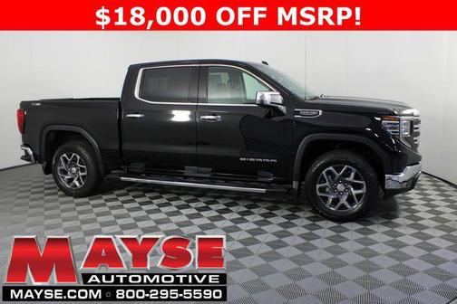 Onyx Black 2026 GMC Sierra 1500 SLT