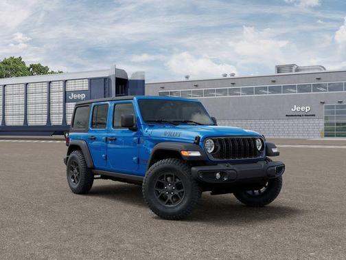Blue 2026 Jeep Wrangler Sport