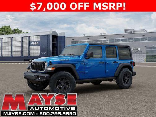 Hydro Blue Pearl Coat 2026 Jeep Wrangler Willys