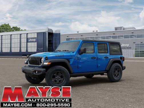 Blue 2026 Jeep Wrangler Sport
