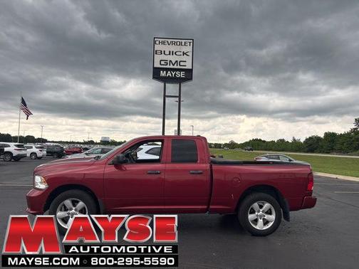 Deep Cherry Red Crystal 2014 RAM 1500 Tradesman/Express