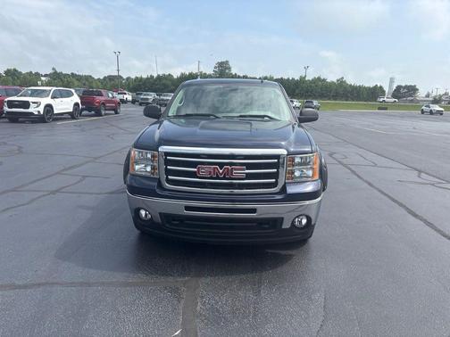 Midnight Blue Metallic 2012 GMC Sierra 1500 SLE