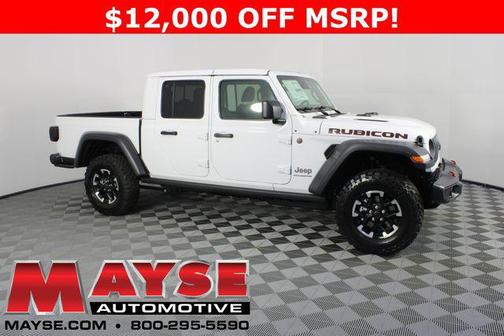 Bright White Clearcoat 2026 Jeep Gladiator Rubicon