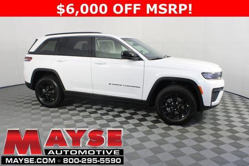 Bright White Clearcoat 2026 Jeep Grand Cherokee Altitude