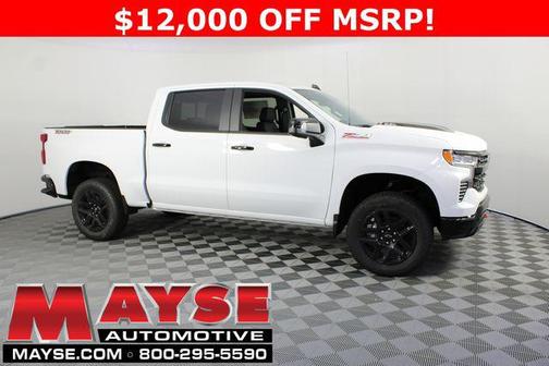 Summit White 2026 Chevrolet Silverado 1500 LT Trail Boss