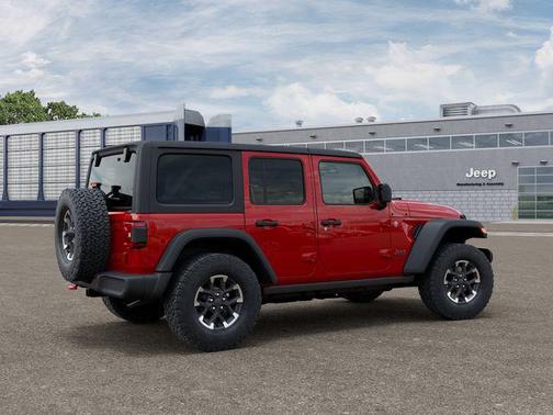 Firecracker Red Clearcoat 2026 Jeep Wrangler Rubicon