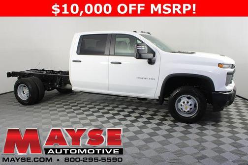 Summit White 2026 Chevrolet Silverado 3500 WT