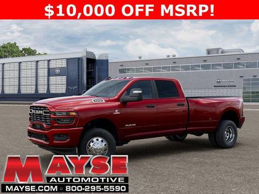 Molten Red Pearlcoat 2026 RAM 3500 Big Horn Crew Cab 4x4 8' Box