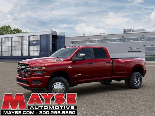 Molten Red Pearlcoat 2026 RAM 3500 Big Horn Crew Cab 4x4 8' Box