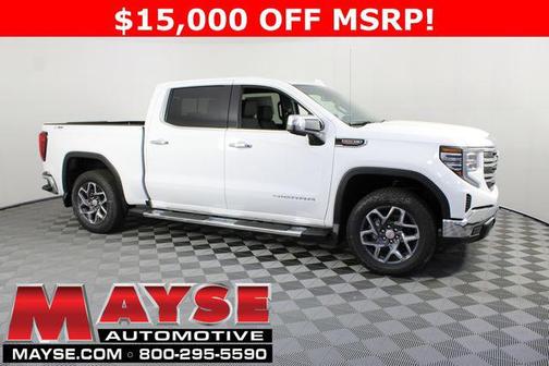 Summit White 2026 GMC Sierra 1500 SLT