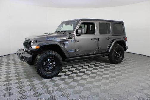 Granite Crystal Metallic Clearcoat 2025 Jeep Wrangler 4xe Willys