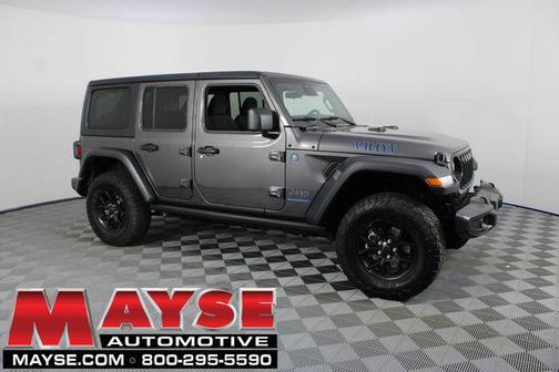 Granite Crystal Metallic Clearcoat 2025 Jeep Wrangler 4xe Willys