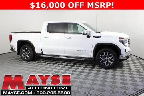 Summit White 2026 GMC Sierra 1500 SLT