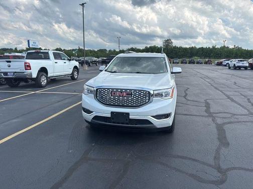 White Frost Tricoat 2019 GMC Acadia Denali