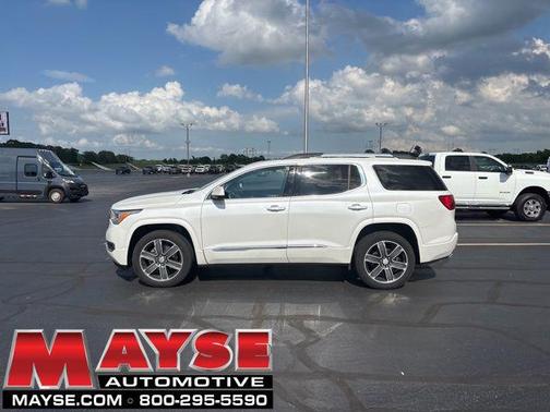 White Frost Tricoat 2019 GMC Acadia Denali