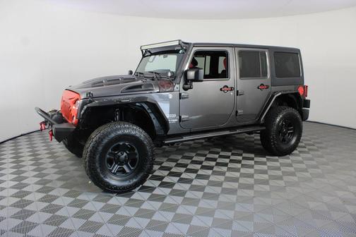 Granite Crystal Metallic Clearcoat 2018 Jeep Wrangler JK Unlimited Sport