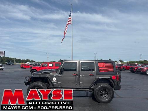 Granite Crystal Metallic Clearcoat 2018 Jeep Wrangler JK Unlimited Sport
