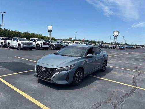 Atlantic Gray Metallic 2025 Nissan Sentra SV