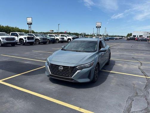 Atlantic Gray Metallic 2025 Nissan Sentra SV