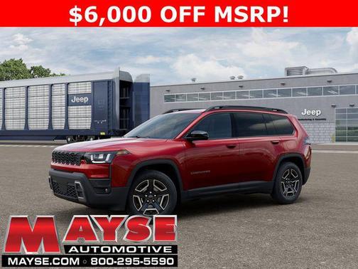 Red Hot Pearlcoat 2026 Jeep Cherokee Laredo 4x4