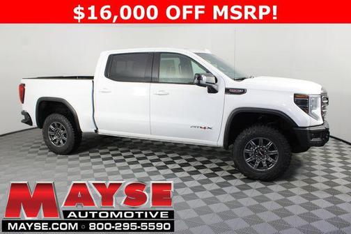 Summit White 2026 GMC Sierra 1500 AT4X