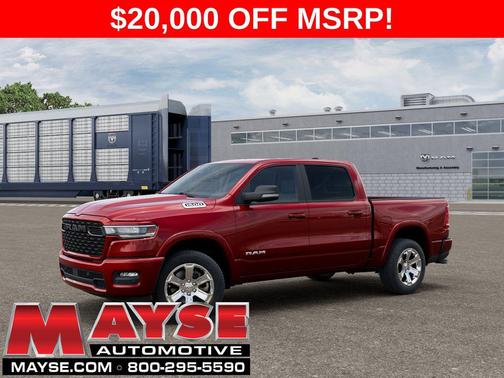 Molten Red Pearlcoat 2026 RAM 1500 Big Horn/Lone Star
