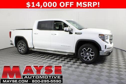 Summit White 2026 GMC Sierra 1500 SLT