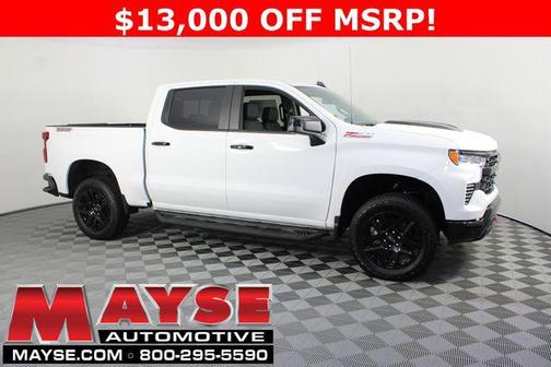 Summit White 2026 Chevrolet Silverado 1500 LT Trail Boss