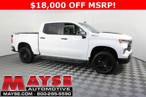 Summit White 2026 Chevrolet Silverado 1500 LT Trail Boss