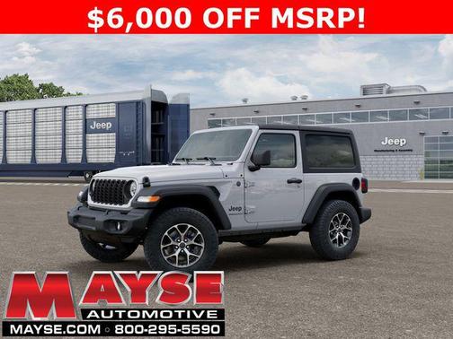 Bright White Clearcoat 2026 Jeep Wrangler Sport S