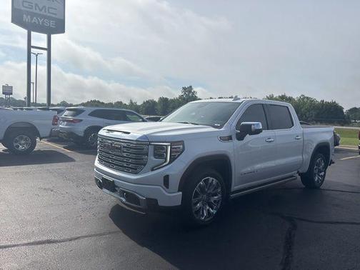 White Frost Tricoat 2024 GMC Sierra 1500 Denali