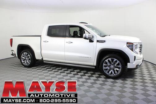 White Frost Tricoat 2024 GMC Sierra 1500 Denali