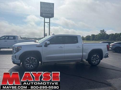 White Frost Tricoat 2024 GMC Sierra 1500 Denali
