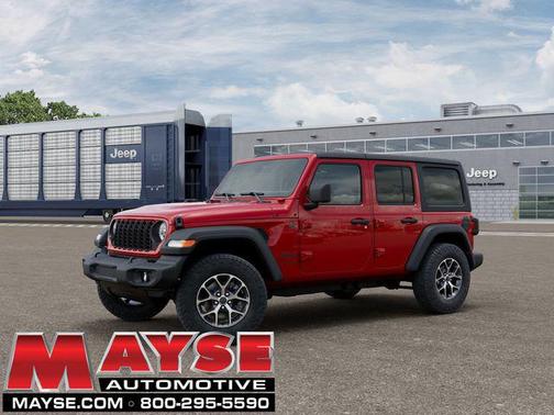 Firecracker Red Clearcoat 2026 Jeep Wrangler Sport S