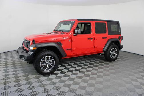 Firecracker Red Clearcoat 2026 Jeep Wrangler Sport S