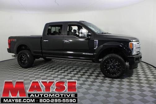 Shadow Black 2017 Ford F-250 Platinum