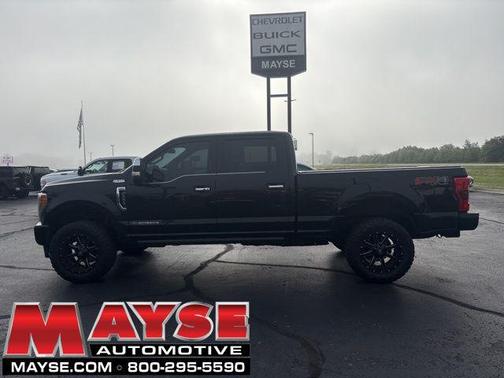 Shadow Black 2017 Ford F-250 Platinum
