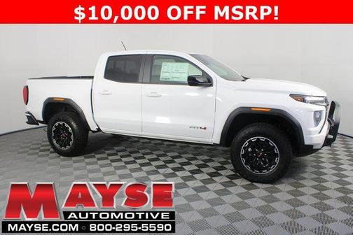 Summit White 2026 GMC Canyon AT4