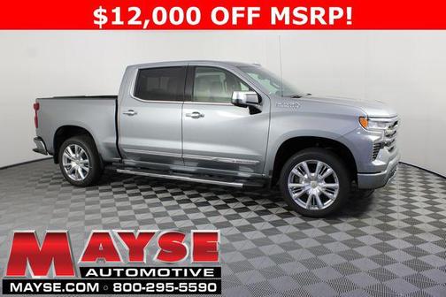 Sterling Gray Metallic 2026 Chevrolet Silverado 1500 High Country